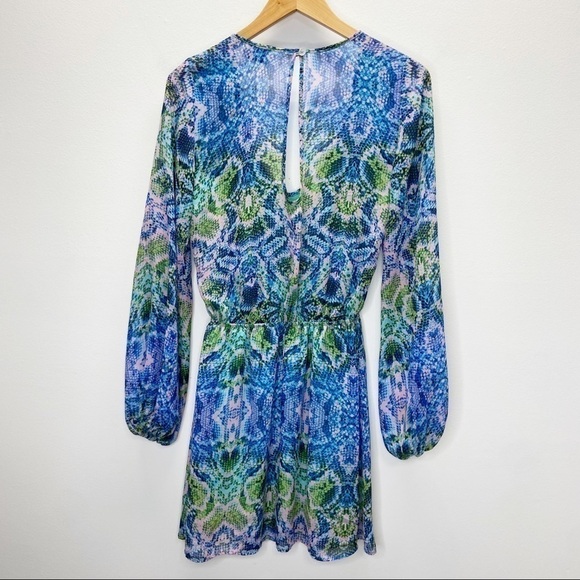 Show Me Your MuMu RARE Rainey Snake Mini Dress Sz S - Picture 3 of 10